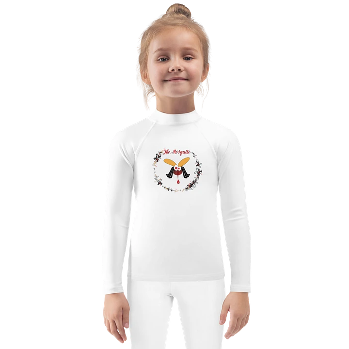 Buzzing Mosquito Mania Kids Rash Guard product image (1)