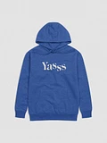 Yasss Hoodie HUGE EMBROIDERED LOGO product image (1)