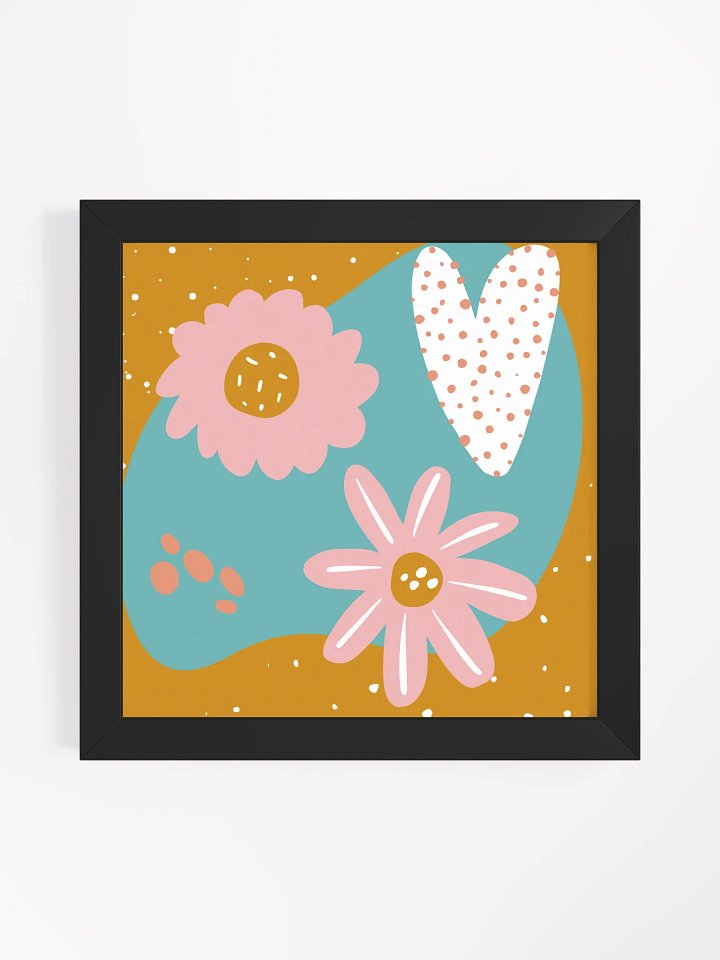 Pink Flowers Framed product image (2)
