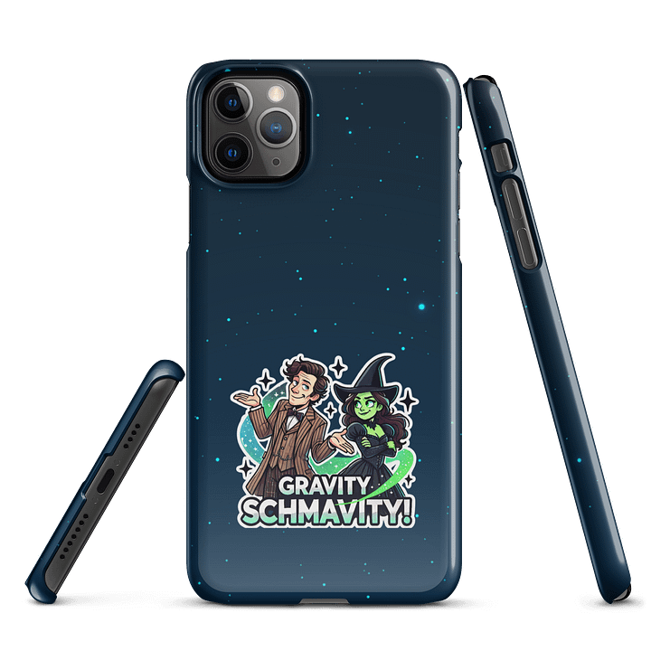Defying Gravity Schmavity iPhone Case – Snap-On Wicked Doctor Who Mashup Cover product image (2)