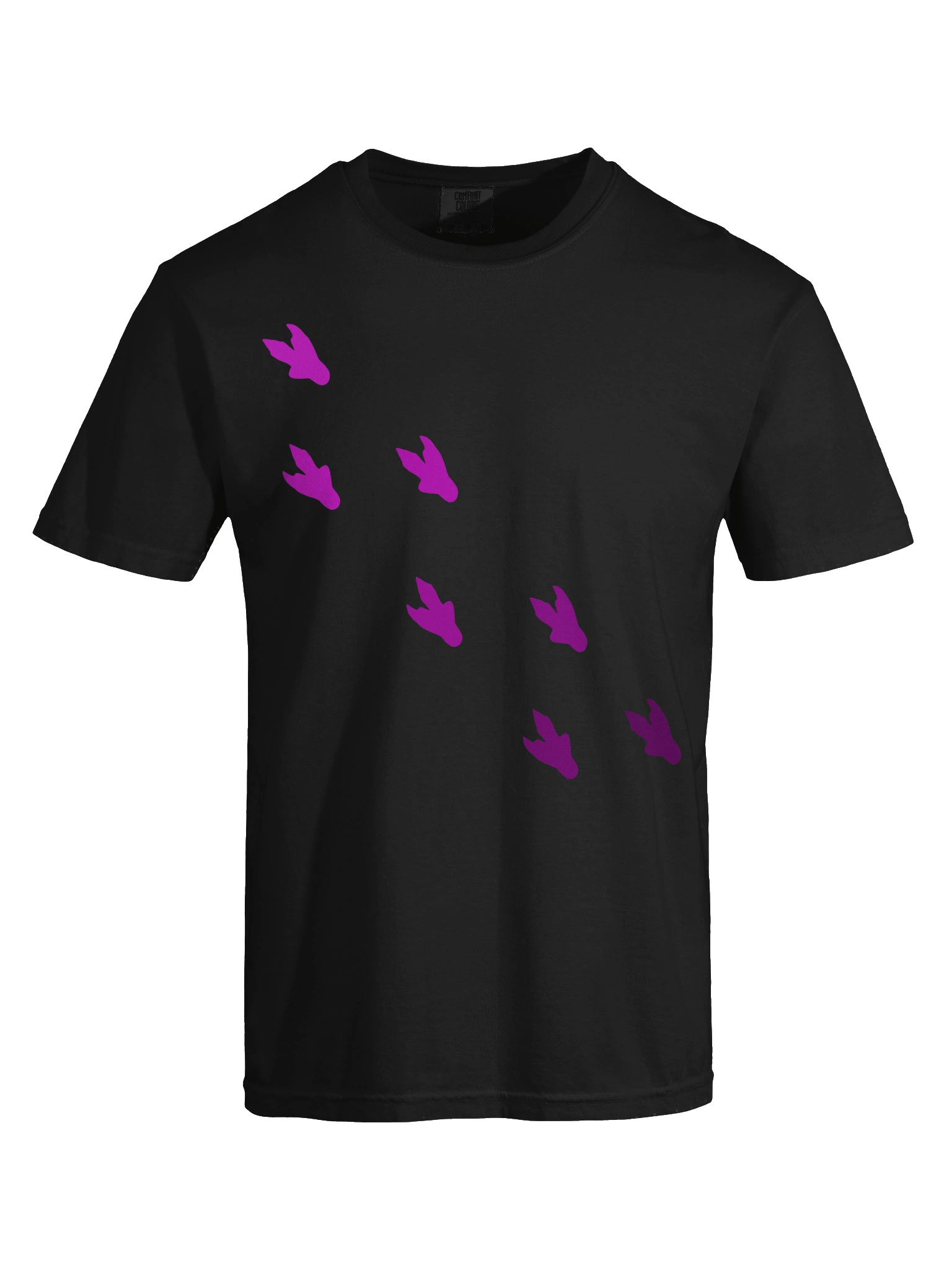 Raptor Tracks T-Shirt (Pink) product image (7)