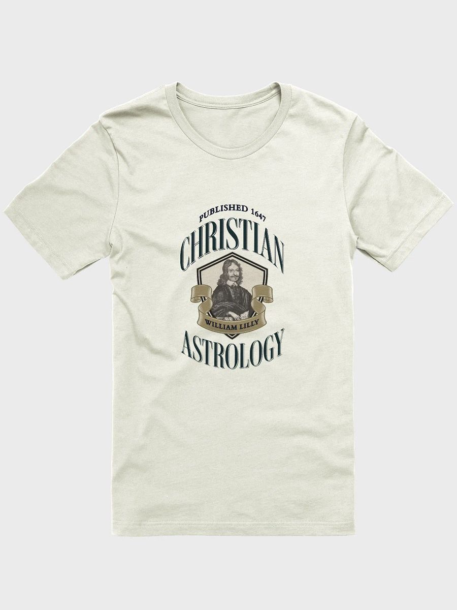 Christian Astrology - William Lilly T Shirt product image (2)