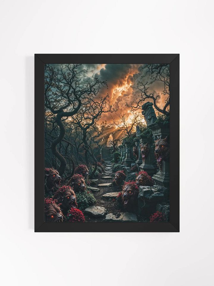 The Path of Eternal Guardians Framed Print product image (4)