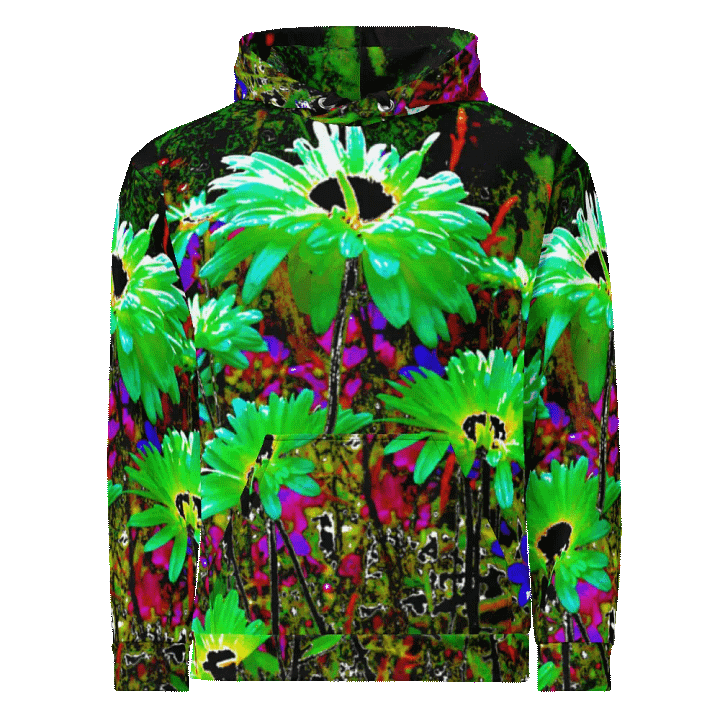 Abstract Vibrantly Surreal Daises in the Garden product image (1)