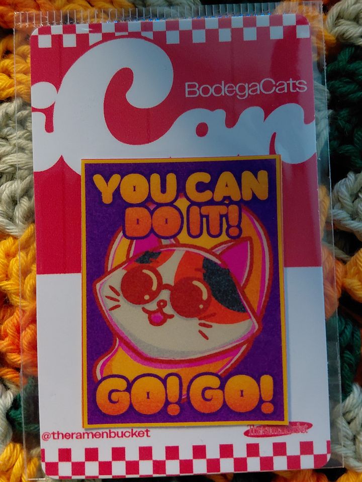Bodega Cats - iCan - Stickers product image (2)