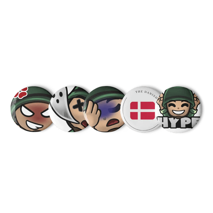 Emoji + logo pins product image (3)