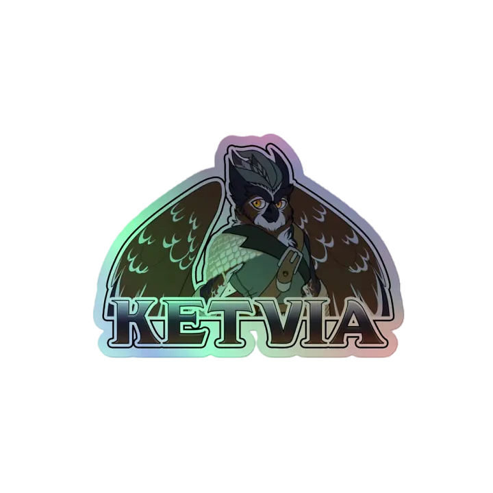 Ketvia - Holo sticker product image (2)
