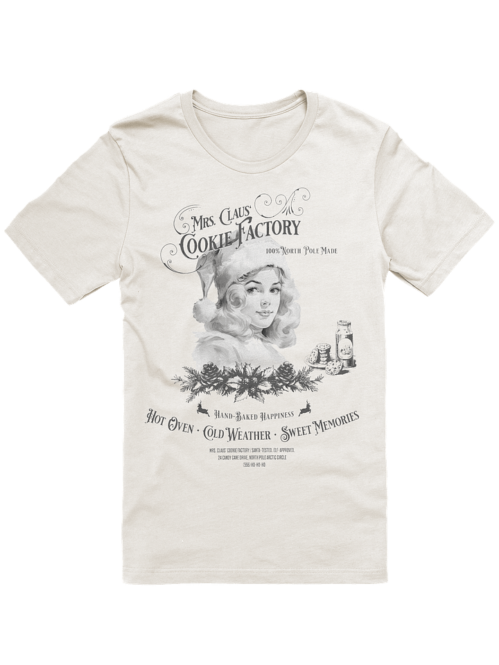 "Mrs. Claus’ Cookie Factory" - Christmas Shirt product image (6)