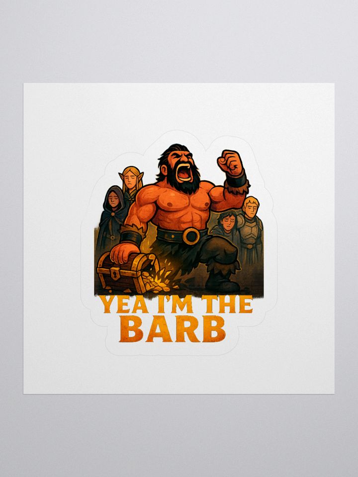 Barbarian Sticker product image (2)