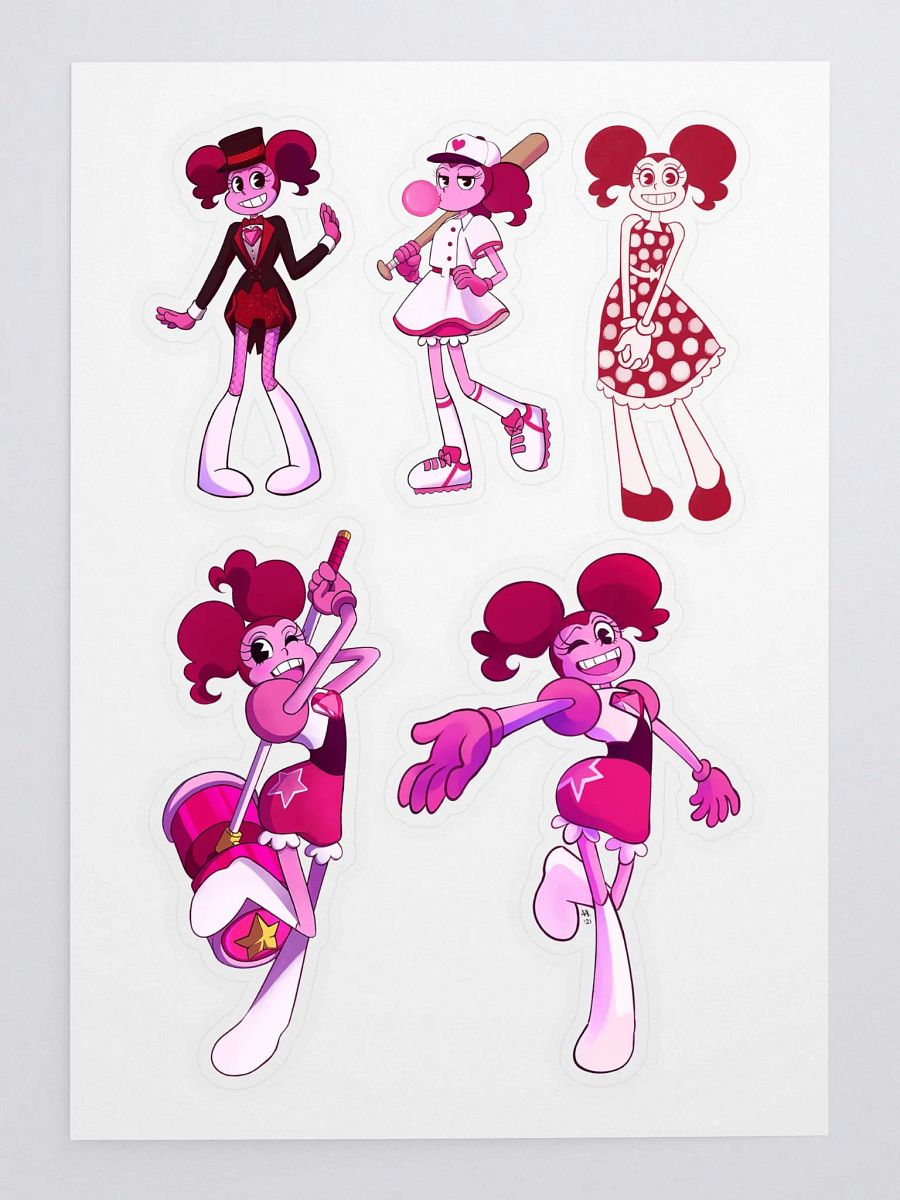 Crystal Gem Spinel Sticker Sheet product image (3)