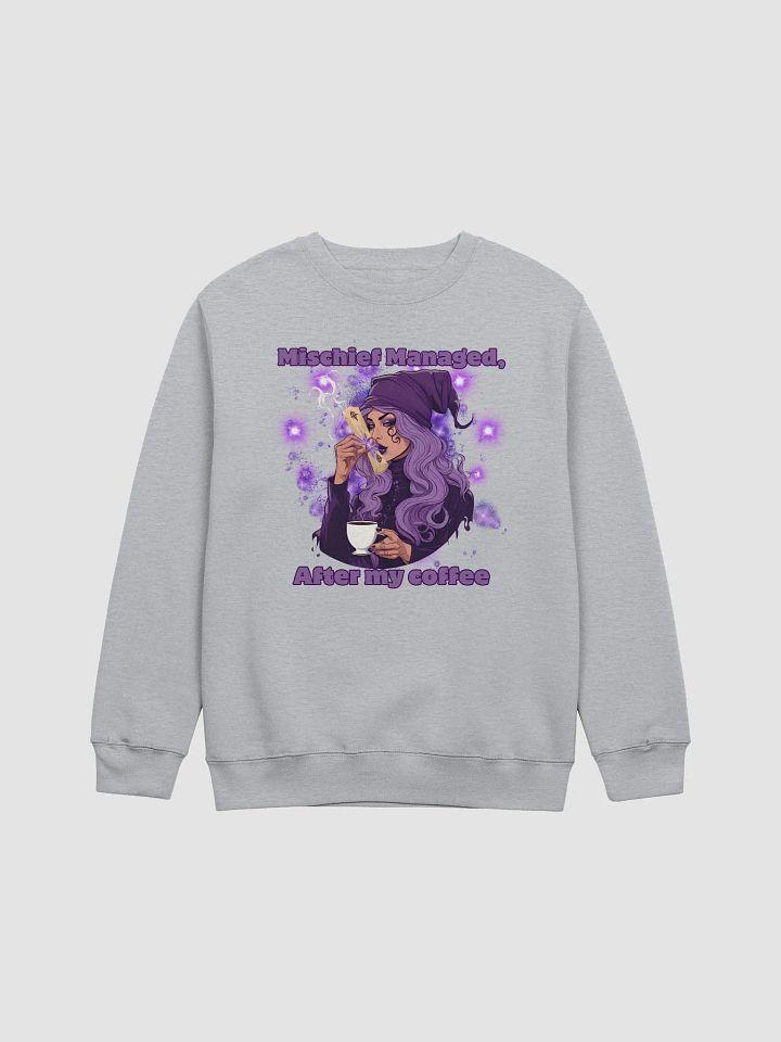 Mischief Managed after Coffee Premium crewneck sweatshirt product image (1)