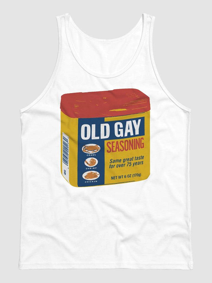 Old Gay Tank 🦀 White product image (1)