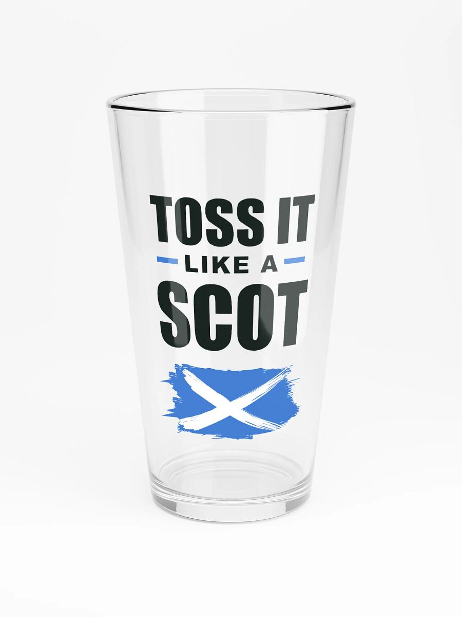 Toss It like a Scot Pint Glass product image (3)