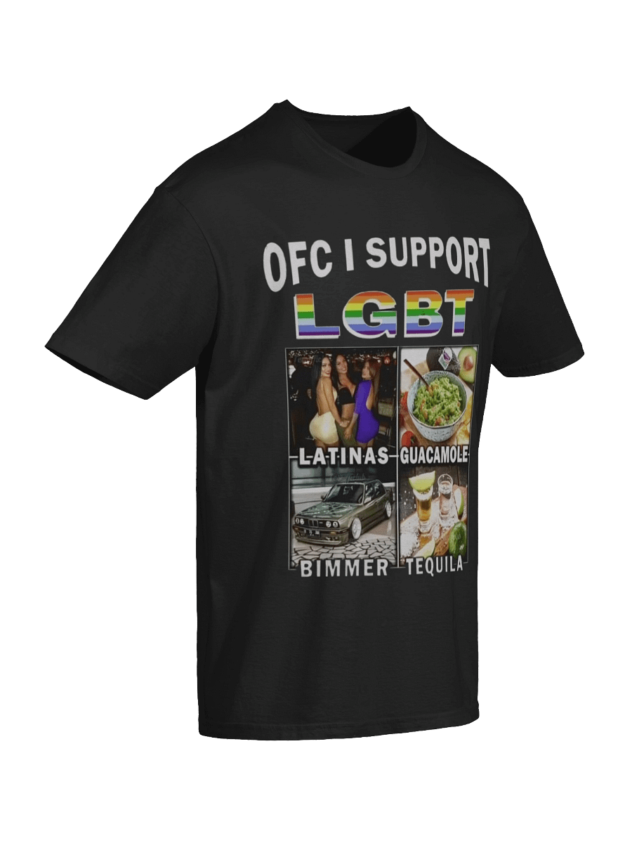 OFC I SUPPORT LGBT T-Shirt product image (6)