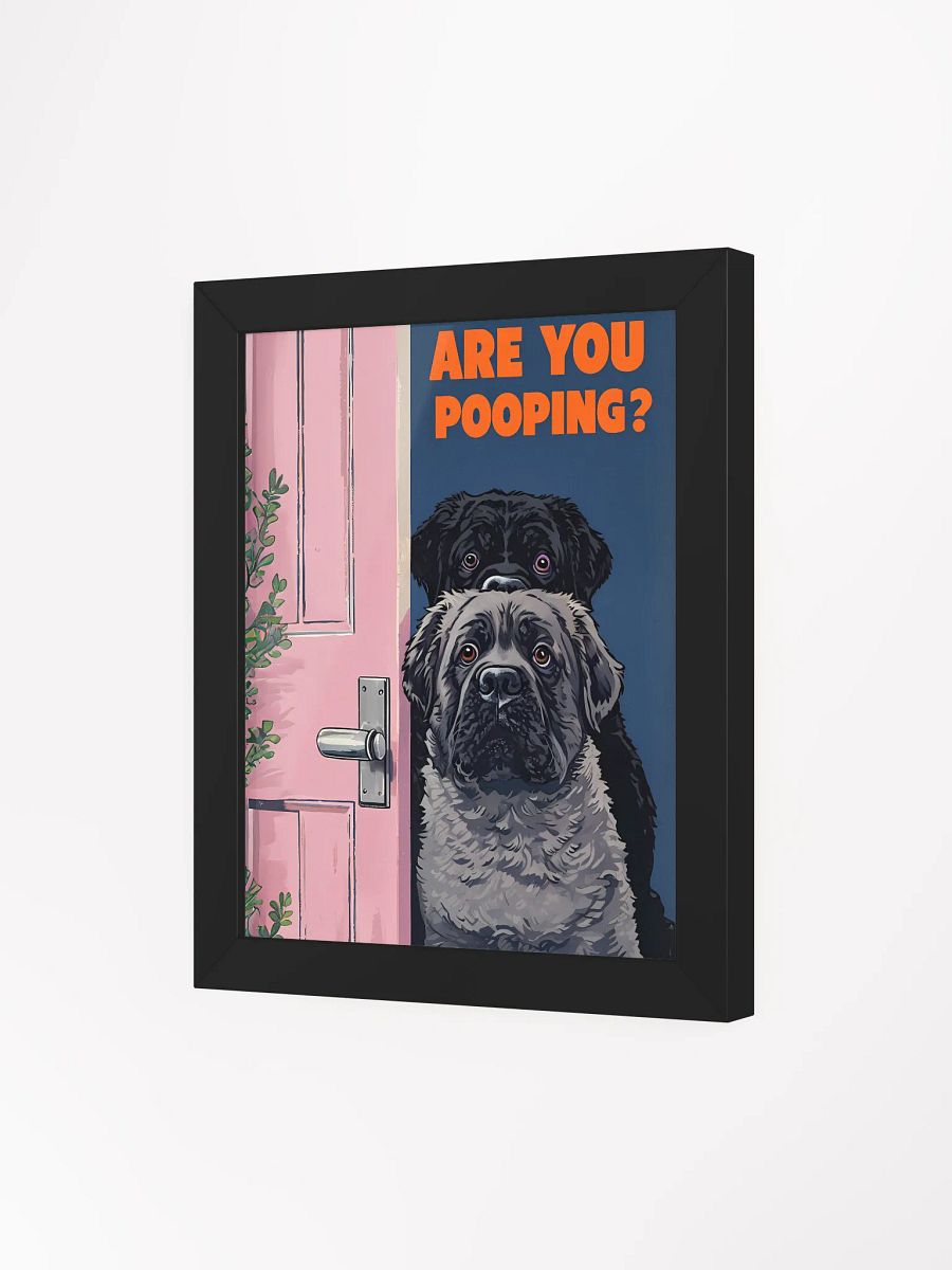 Peekaboo Pooches Framed Poster product image (4)