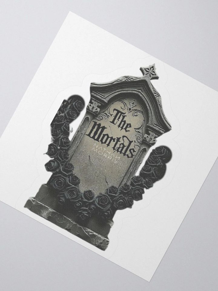 Mortals' Rose Kiss Cut Stickers product image (2)