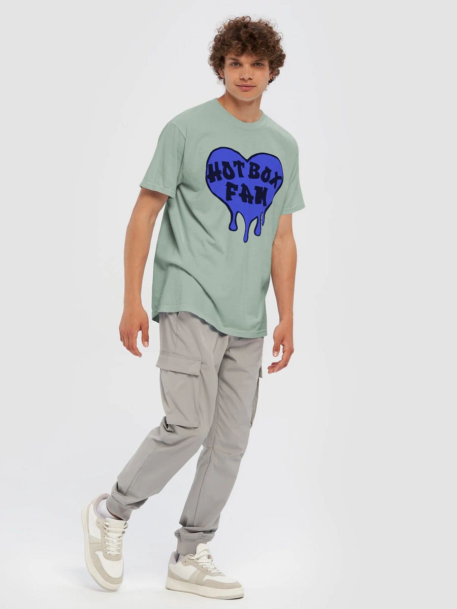 UNISEX HOT BOX FAM SOLID ROYAL BLUE LOGO TEE product image (90)