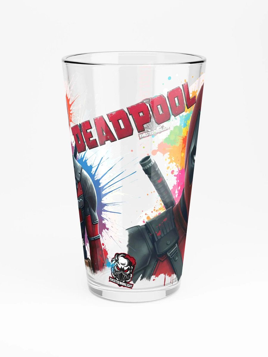 Deadpool: Unicorn Tears - shaker pint glass. product image (3)