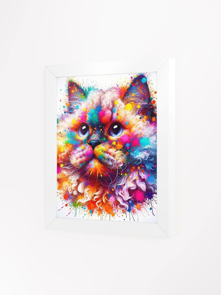 Framed High-Quality Matte Poster (in): Selkirk Rex 2 product image (51)