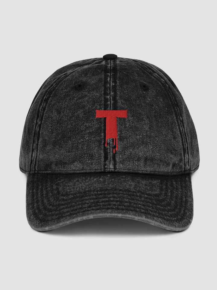 [Tyminatorsongs] Vintage Cotton Twill Cap ( 3D Puff ) product image (1)
