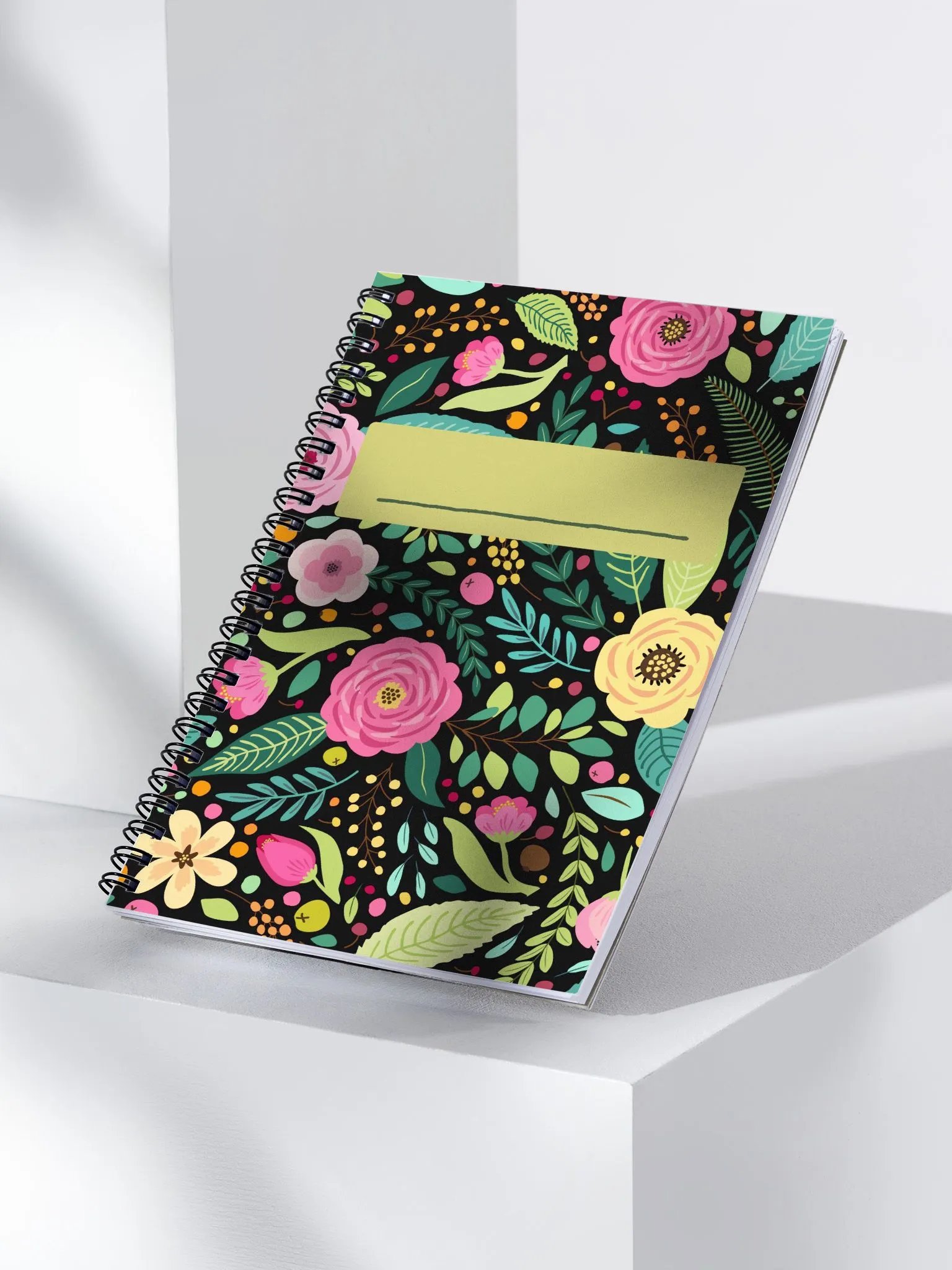 Floral Bliss Spiral Notebook product image (3)