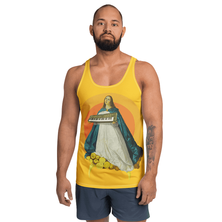 Immaculate conCZeption, Casio cz-101 classic synth Tribute, Regular fit Tank Top product image (1)