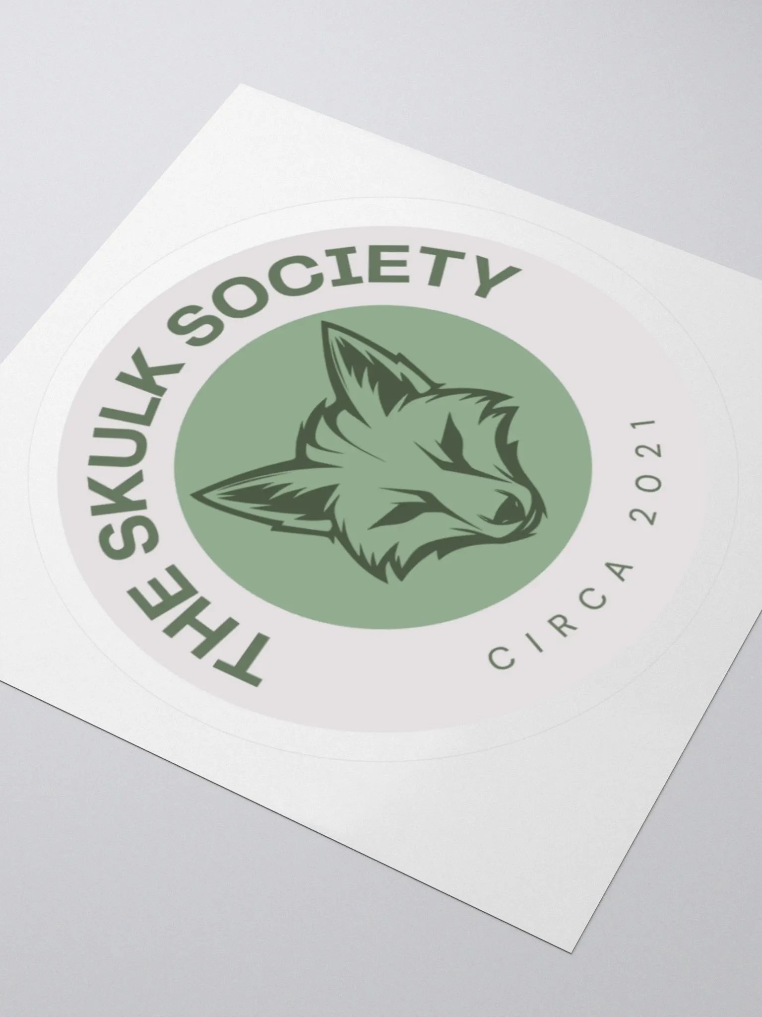 Skulk Society Emblem Sticker | Forest product image (1)