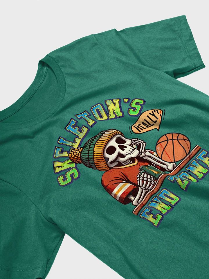 Skeletons End Zone End Zone Basketball Iconic Supersoft Tee product image (14)