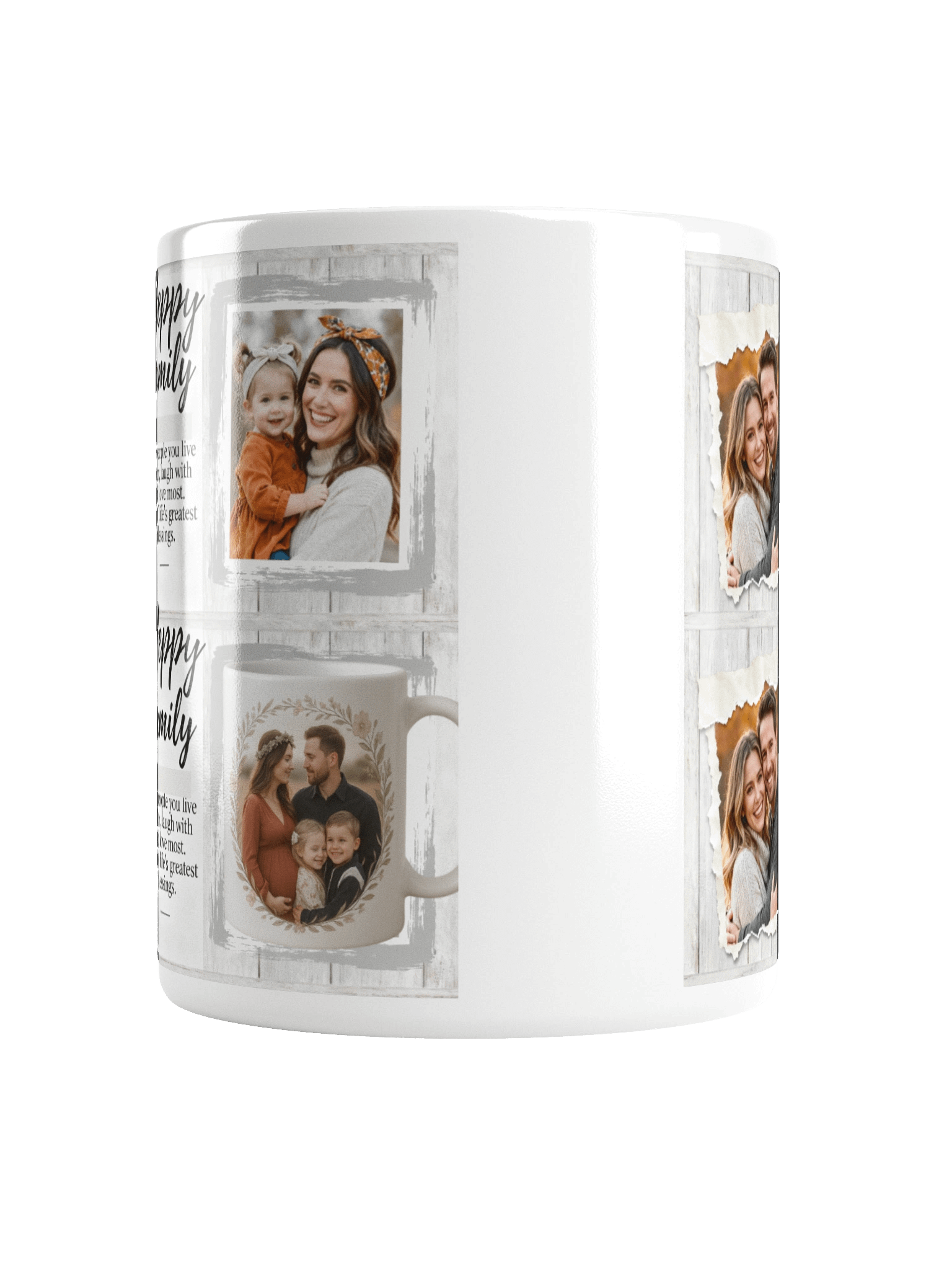 Modern Coffee Mug Photo Family Collage product image (16)