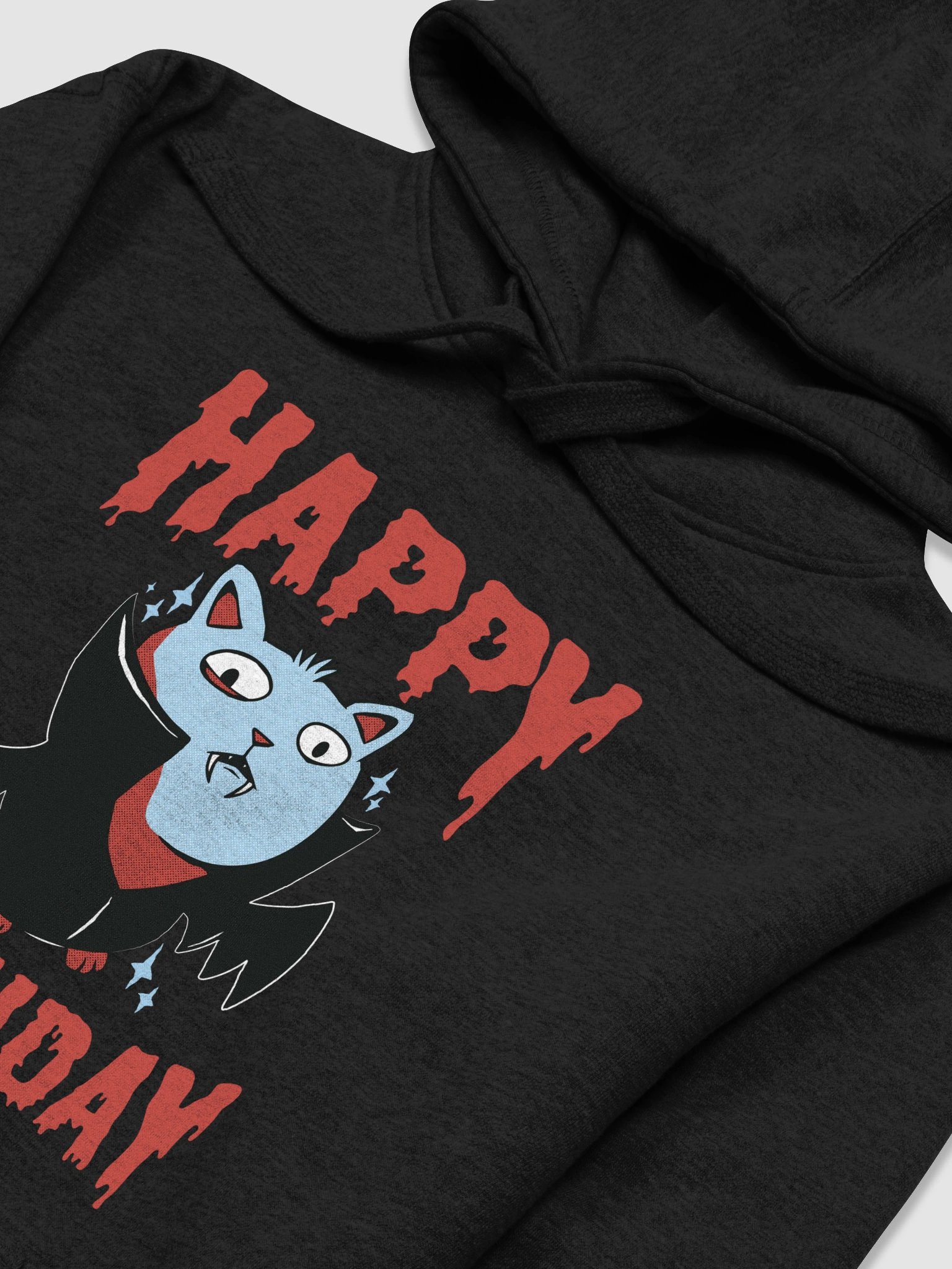 Happy Birthday (Vampire Cat) Hoodie 1 product image (3)