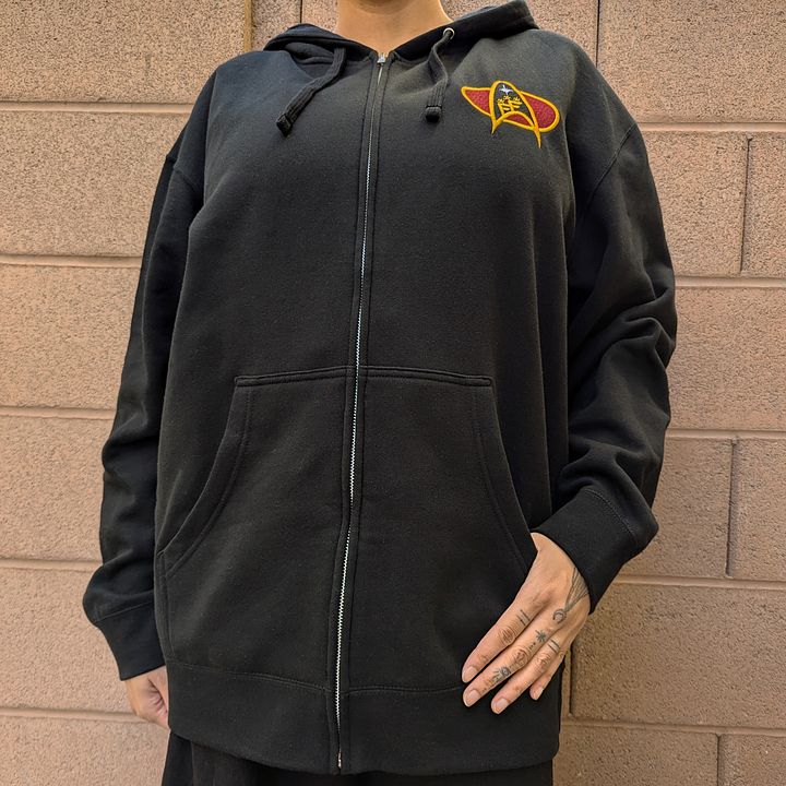 Newbie Star Trek Embroidered Logo Zip-up Hoodie product image (2)