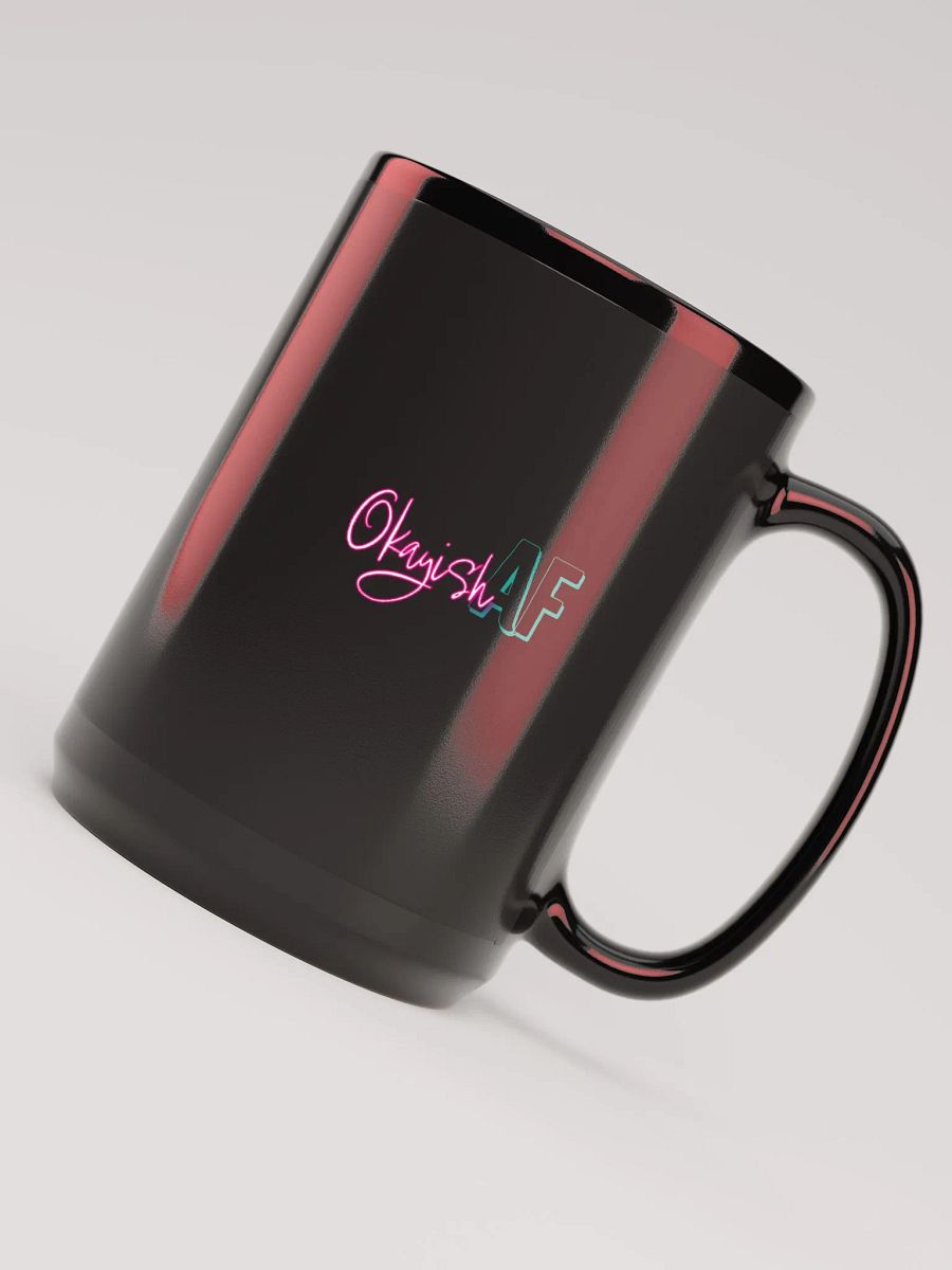 F*ck Grass, Stay Indoors Black Mug 18oz product image (6)