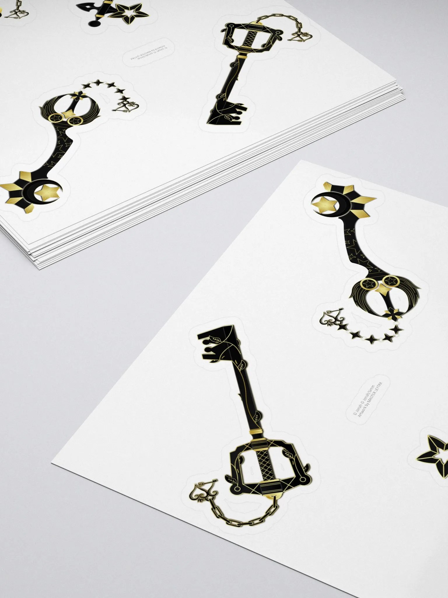Vicennial Trace Keyblade Sticker Sheet 1 product image (4)