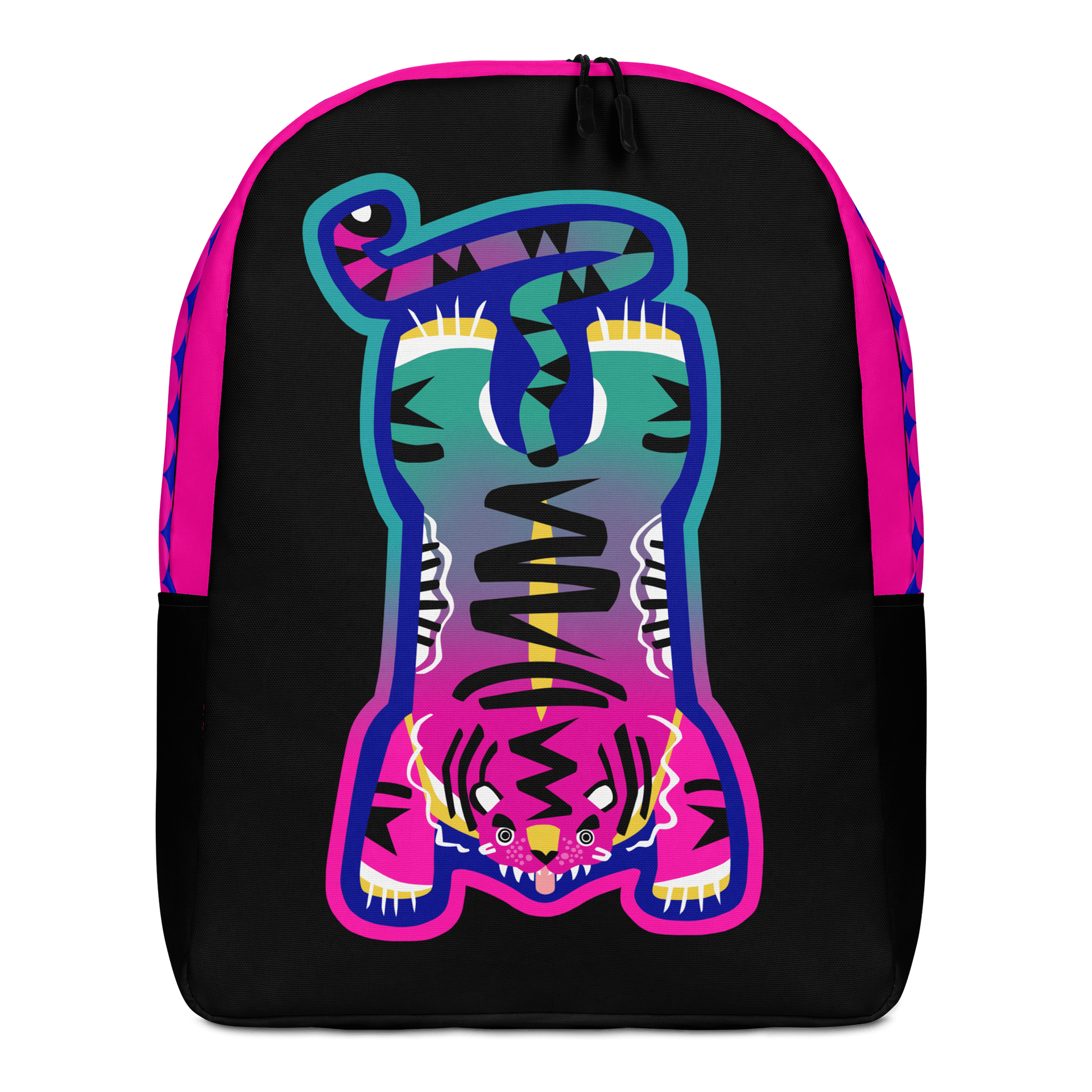 Pink and Black Tiger Backpack - Electric Tiger Club product image (5)