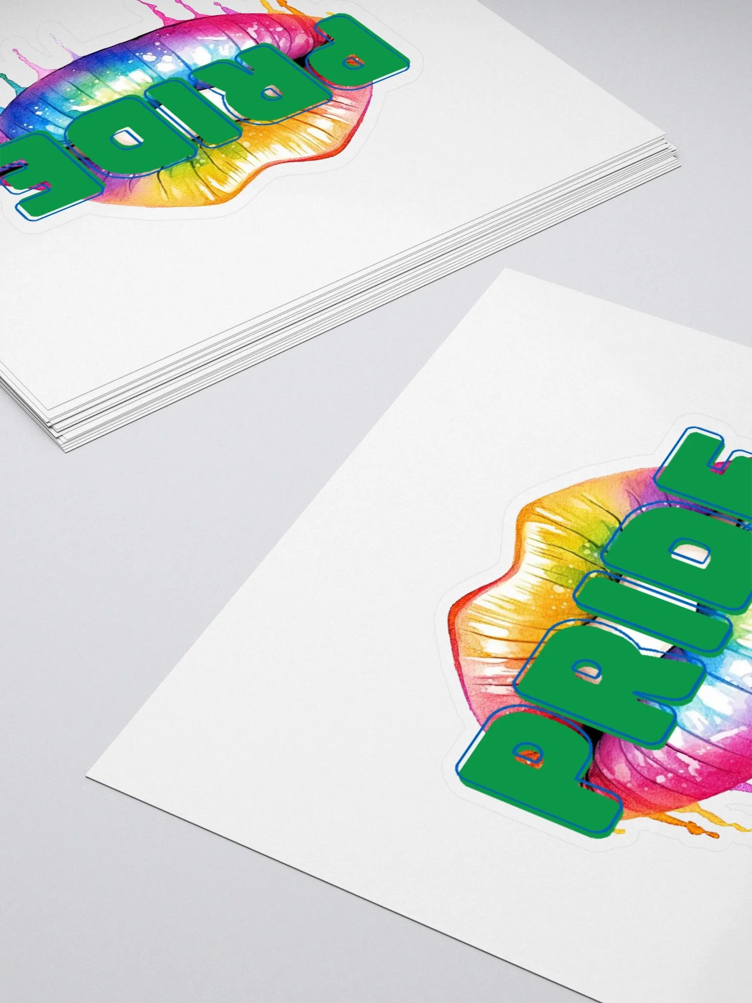 Pride Kiss Cut Stickers product image (4)