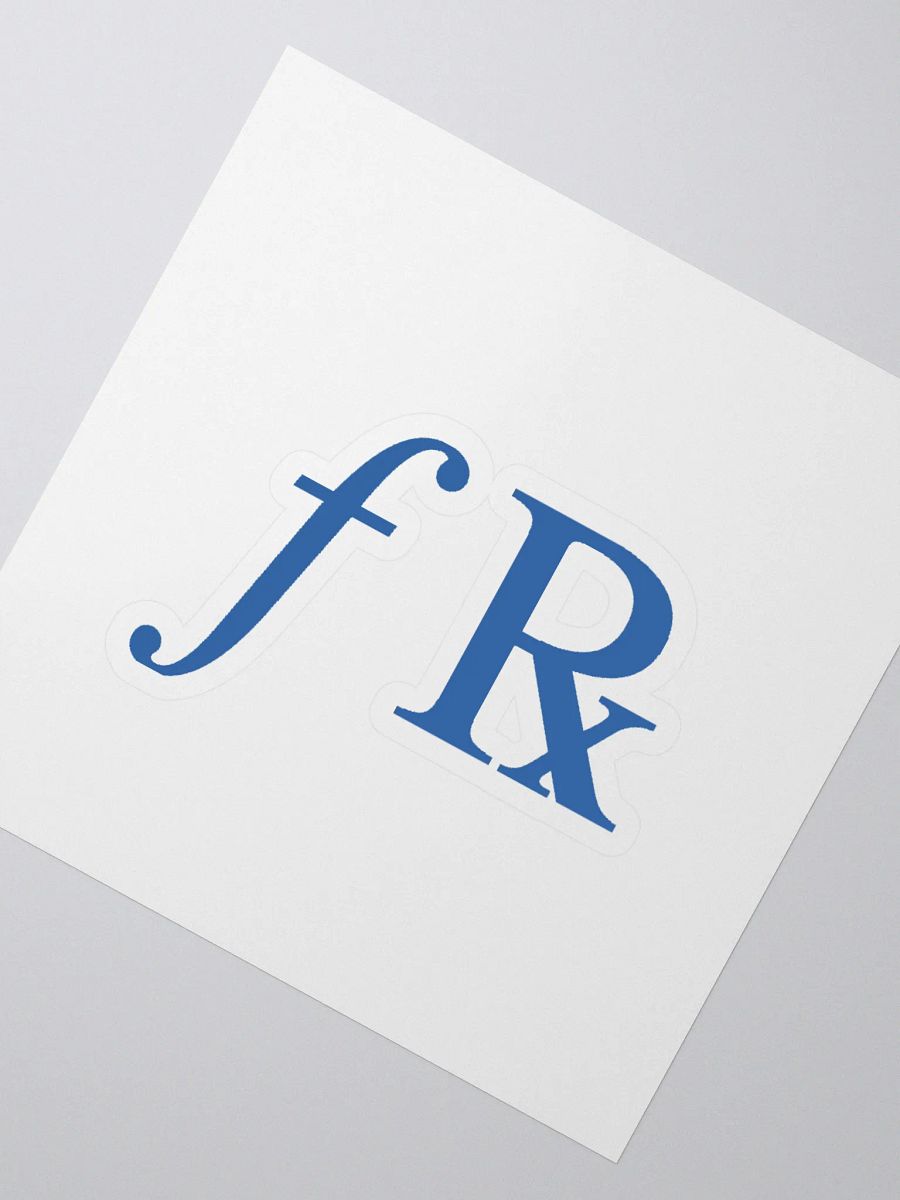 𝑓 ℞ Sticker product image (2)