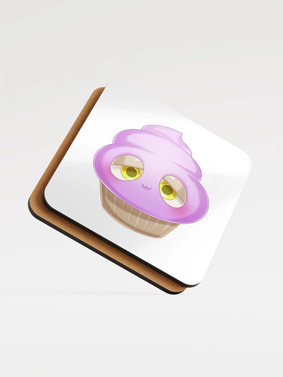 Plum the Muffin Cork Coaster product image (5)