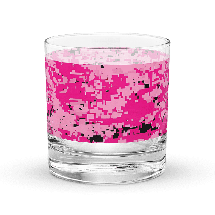 Pixel Pink Rocks Glass product image (2)