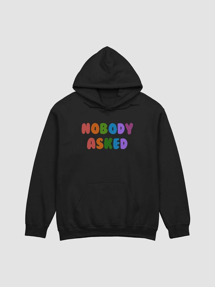 Nobody Asked Jumper (Black) product image (1)