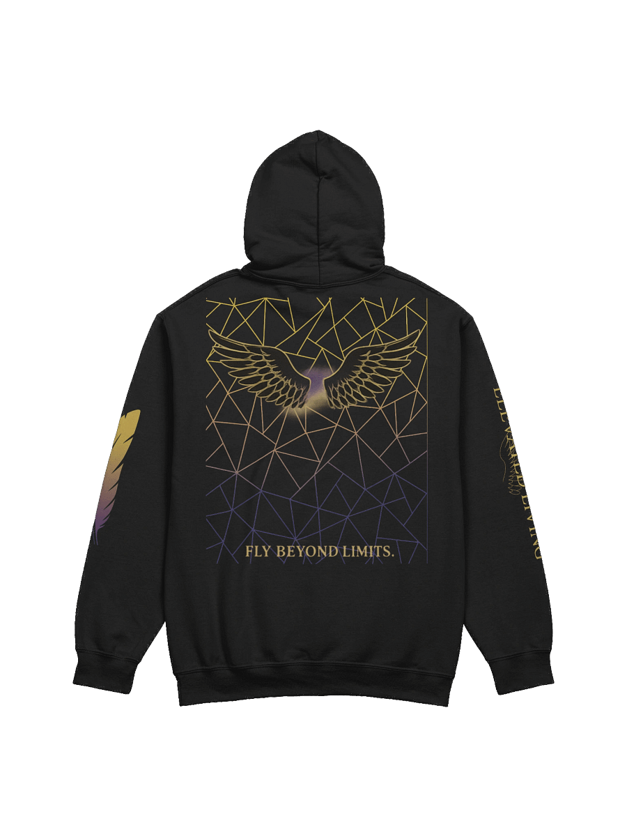 Elevated Living Hoodie – Gold Edition product image (2)