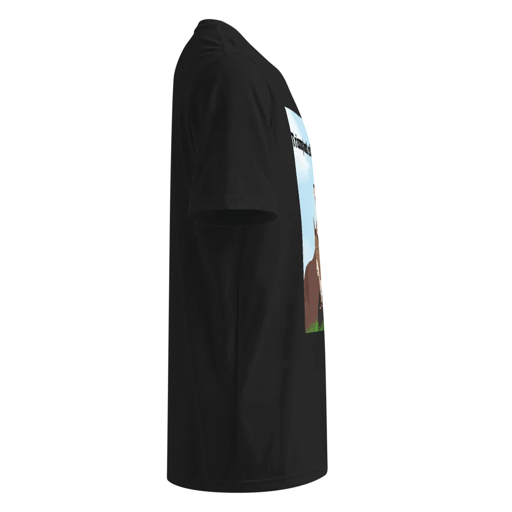 Triumphant Rider Graphic Athletic T-Shirt product image (4)