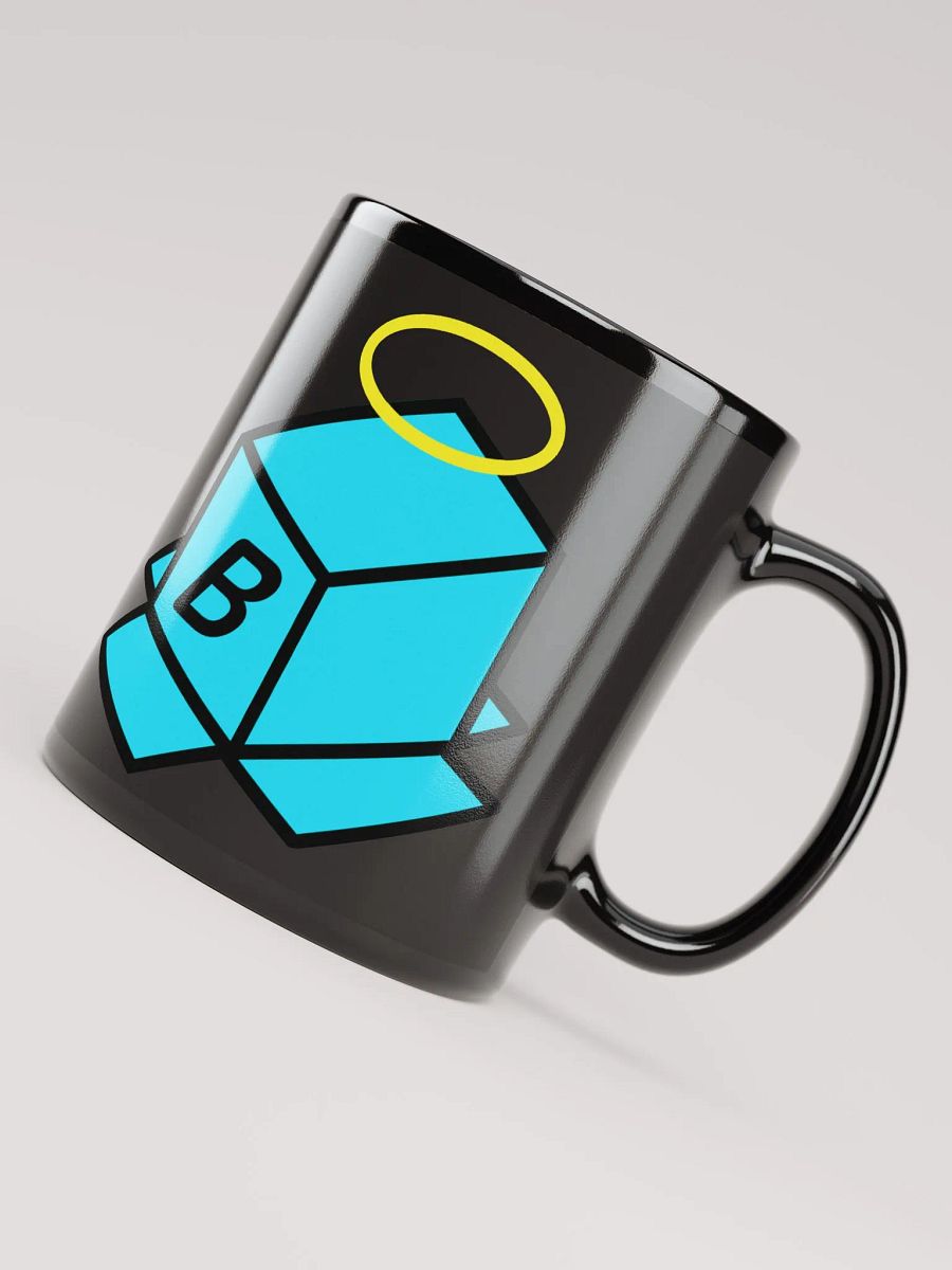 11oz Box Emblem Mug - Black product image (4)
