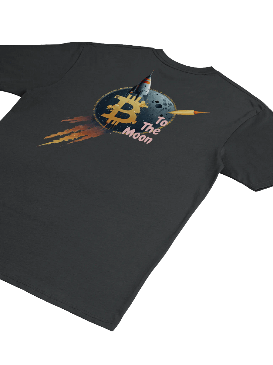 Bitcoin To The Moon Tee, Crypto Trend Shirt, Perfect Gift product image (2)