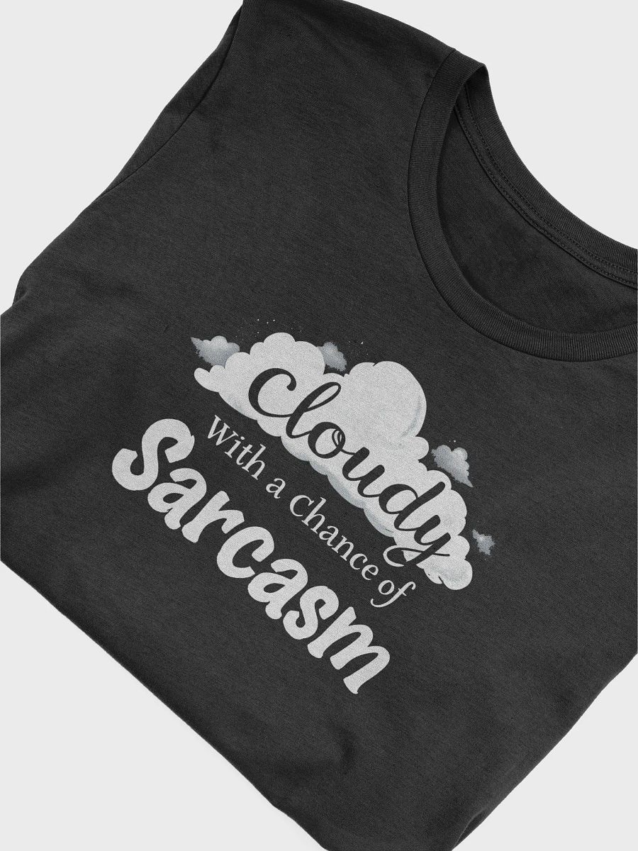 Cloudy with a Chance of Sarcasm T-Shirt product image (25)