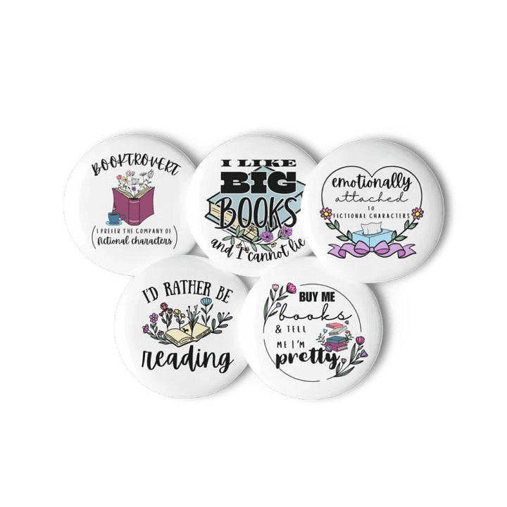 Booktrovert Pin Bundle product image (1)