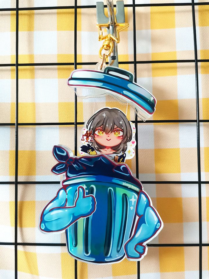 HSR Stelle/Caelus Opening Trash Charm product image (1)