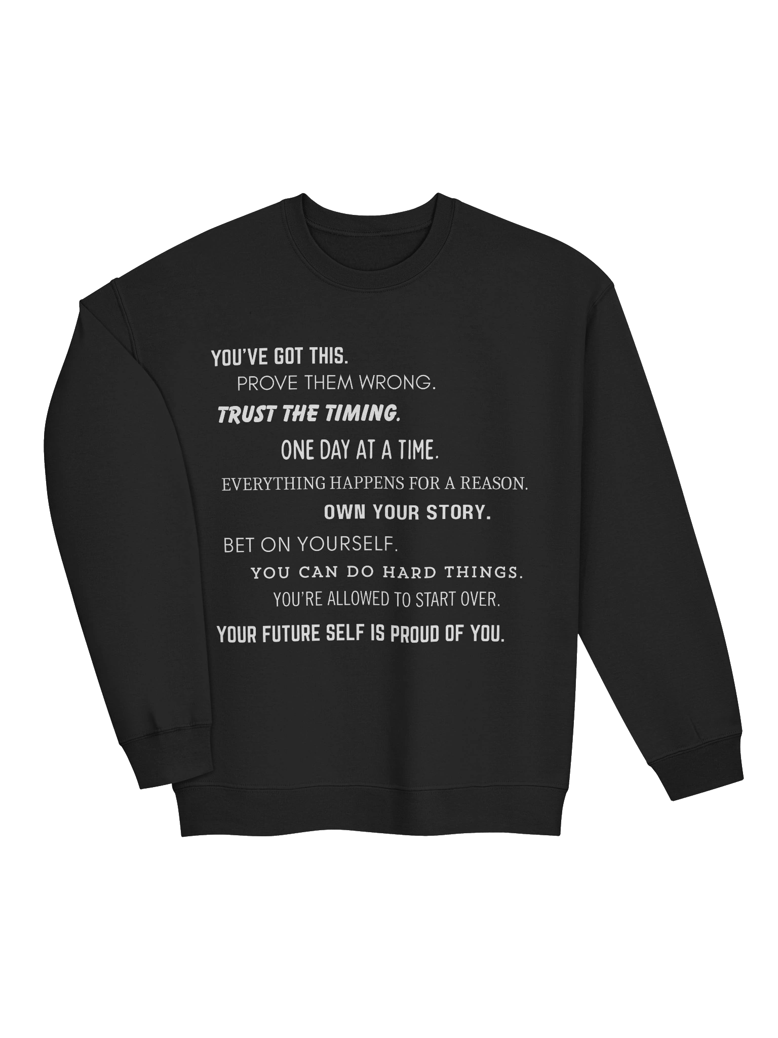 The Motivational Sweatshirt product image (3)