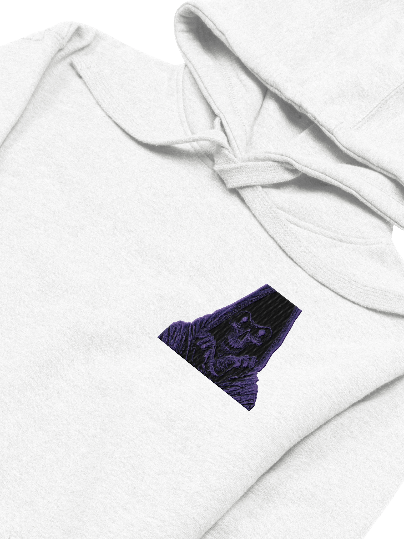 D3a1hXSaga: Terminal Mirage Hoodie - White Edition product image (3)