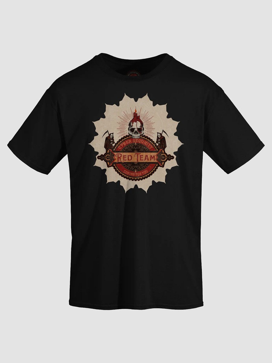 Cyber Security Red Team Reaper - Gildan Unisex T-Shirt (Heavyweight Classic Fit) - Front Print product image (3)