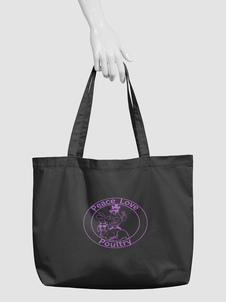 Peace Love Poultry Organic Tote product image (3)